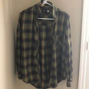 BDG Urban Outfitters Medium Flannel Button-Down